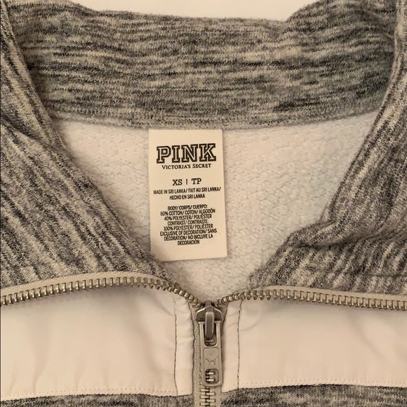Victoria’s Secret (pink) quarter zip sweater - Picture 5 of 7